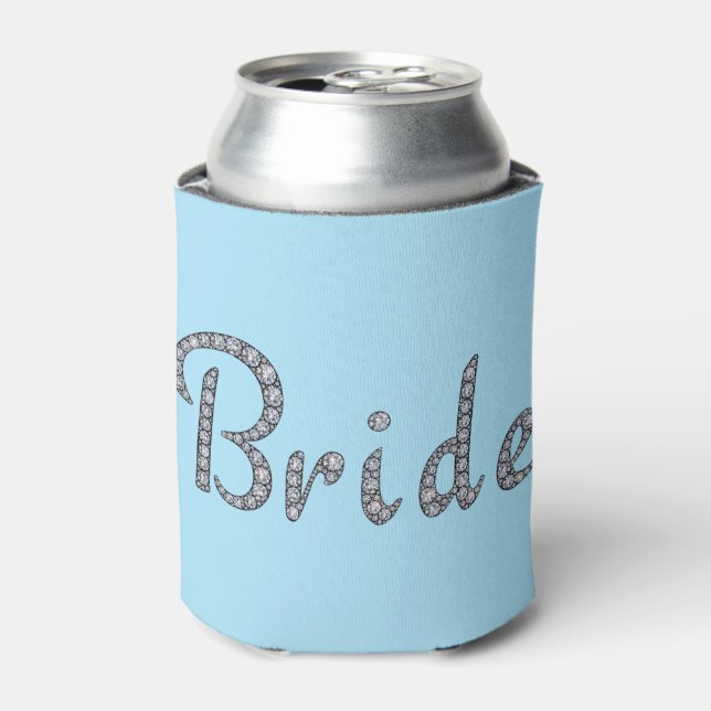 Bride bling can cooler (Can Front)