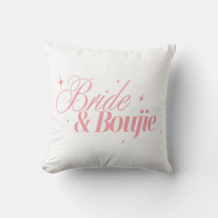Bride & Boujie Design Girly Sparkle Bachelorette Cushion