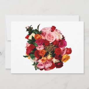 Bride Bouquet  Invitation