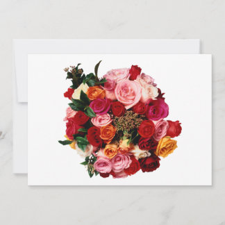 Bride Bouquet  Invitation