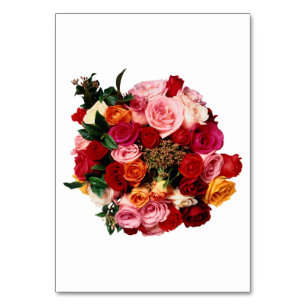 Bride Bouquet  Table Number