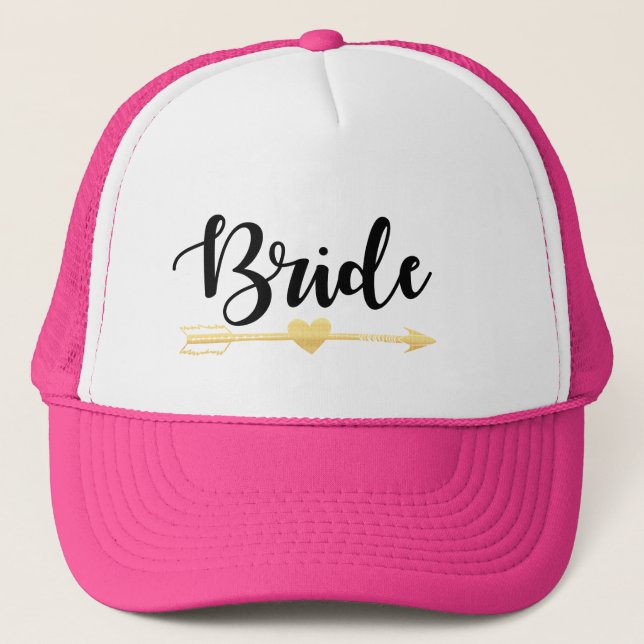 Bride | Bride Tribe |Team Bride Trucker Hat (Front)