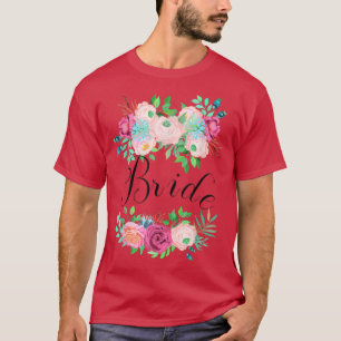 Bride Bridesmaid Bachelorette Boho Retro Bohemian T-Shirt