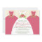 Bride & Bridesmaids Bridal Luncheon Invite (pink)