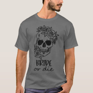 Bride Bridesmaids Halloween Bachelorette Party Bri T-Shirt
