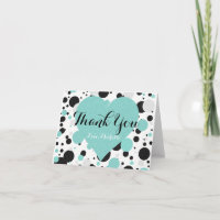 BRIDE & Bridesmaids Teal Blue Polka Dot