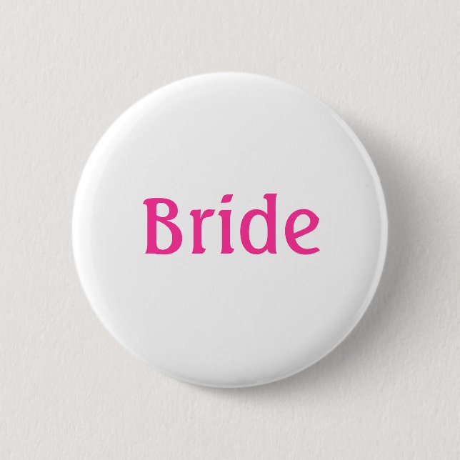 Bride Button (Front)