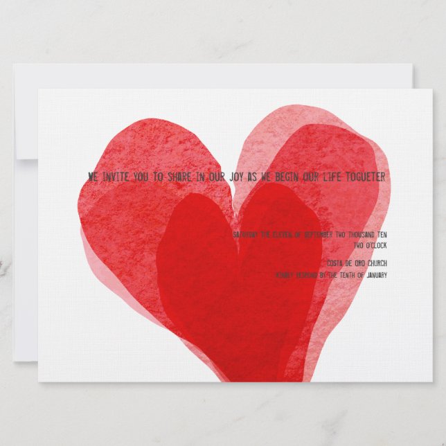 Bride cant scape anymore funny wedding invitation (Front)