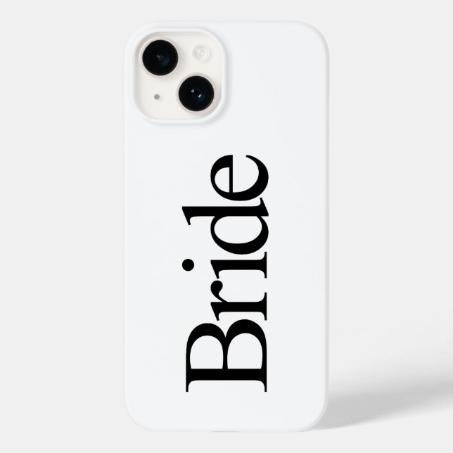 Bride Case-Mate iPhone Case (Back)
