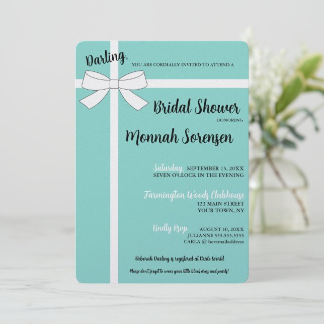 BRIDE Classy & Fabulous Celebration Shower Party (Standing Front)