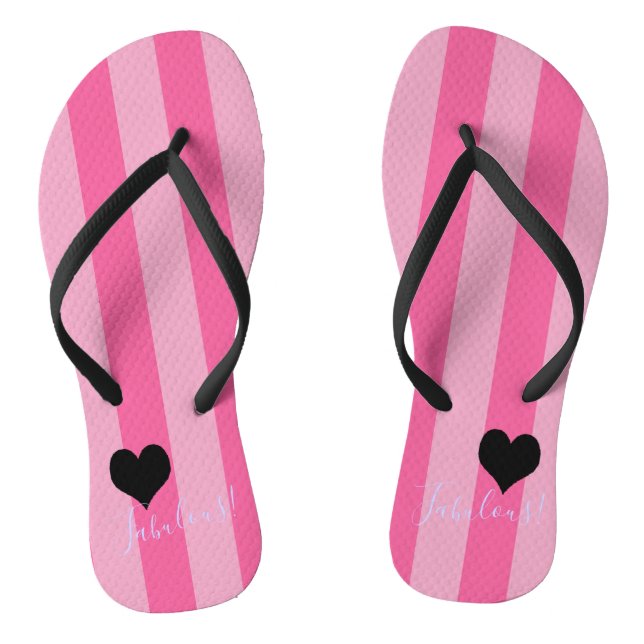 BRIDE & CO Be Fabulous Bridal Party Shower Favours Flip Flops (Footbed)