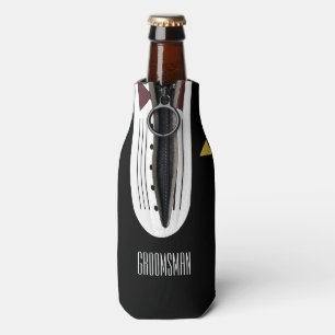 BRIDE & CO Burgundy Groomsmen Can Bottle Cooler