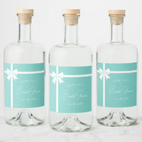 Bride & Co Elegant White Bow Ribbon Bridal Shower
