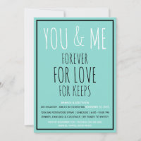 Bride Co Forever You & Me Wedding Engagement Party