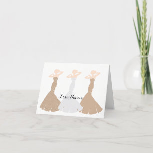 BRIDE & CO Gold Be My Bridesmaid Bridal Party Invitation