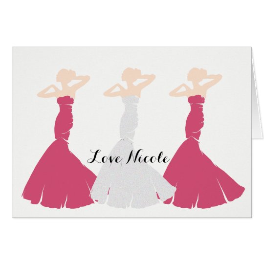 BRIDE & CO. Rose Will You Be My Bridesmaid Cards