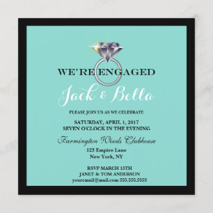 BRIDE & CO Wedding Suite Engagement Dinner Party Invitation
