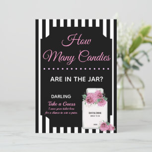 BRIDE Couture Theme Party How Many Kisses Game