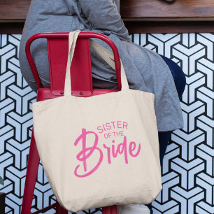 Bride Custom Text Large Tote Bag