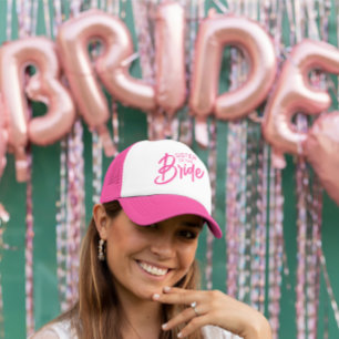 Bride Custom Text Trucker Hat