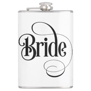 Bride (design 2) Flask