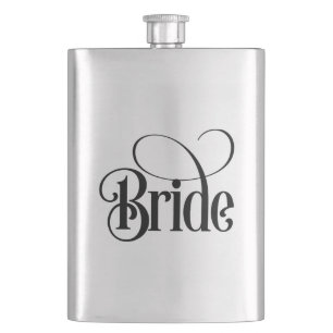 Bride (design 3) Flask