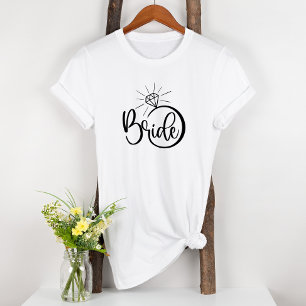 Bride Diamond Engaged Fun Bridal T-Shirt