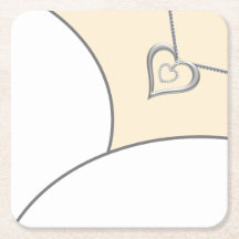 Bride Dress Coasters