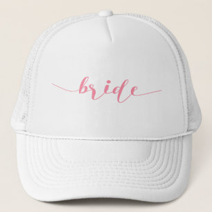 Bride-Elegant Modern Script Typography Trucker Hat