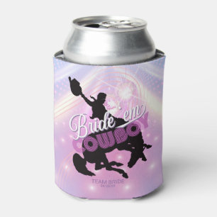 Bride 'em Cowboy Bachelorette v2 Team Bride ID928 Can Cooler