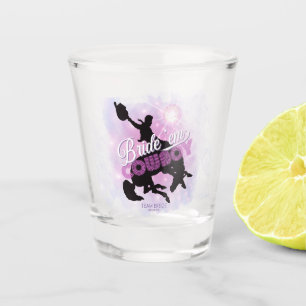 Bride 'em Cowboy Bachelorette v2 Team Bride ID928 Shot Glass