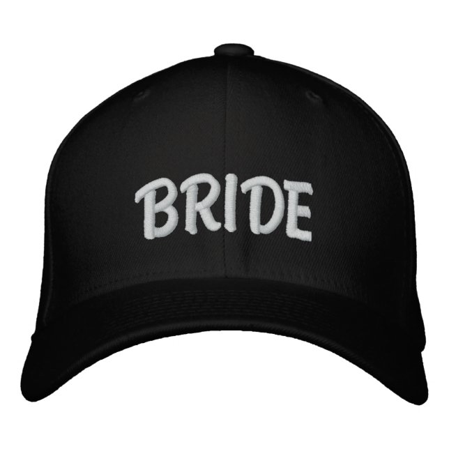 BRIDE EMBROIDERED HAT (Front)