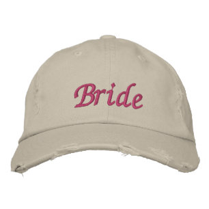Bride Embroidered Hat