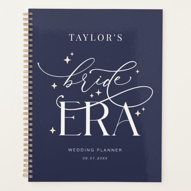 Bride Era Wedding Planner Notebook (Front)