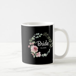 Bride Est. 2025 Bridal Wedding Matching Gifts Woma Coffee Mug