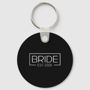Bride Est. 2025 Future Mrs. Wife Bachelorette Part Key Ring