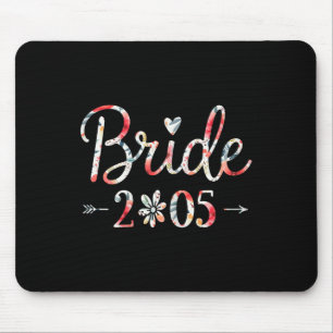 Bride Est 2025 Married Wedding Bridal Party Bachel Mouse Mat
