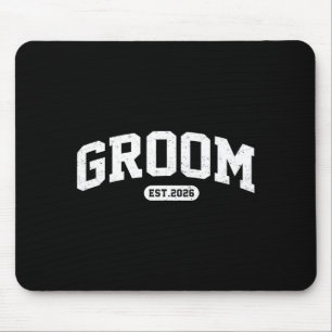 Bride est 2026 bride and groom 2026 matching mouse mat