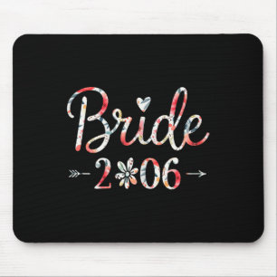 Bride Est 2026 Married Wedding Bridal Party Bachel Mouse Mat