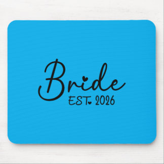 Bride Est 2026 Matching Bride Groom 2026 Mouse Mat