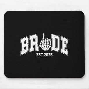Bride est 2026 valentine halloween couples gothic mouse mat