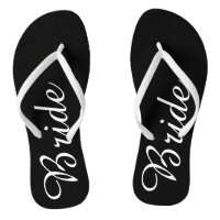 Bride Flip Flops