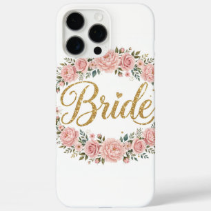 Bride Floral Watercolor iPhone Case