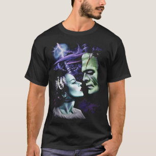 Bride & Frankie Monsters in Love Men's T-Shirt