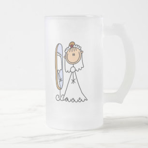 Bride Getting Ready For The Wedding Mug