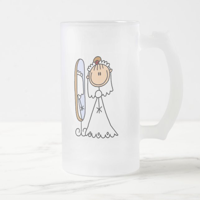 Bride Getting Ready For The Wedding Mug (Right)