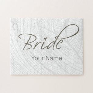 Bride Gift Bachelorette and Engagement Stag Party Jigsaw Puzzle
