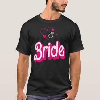 Bride Gift Wedding Announcement Engagement Funny B T-Shirt