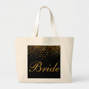 Bride Gold Large Tote Bag