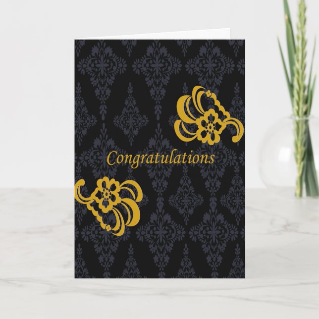 Bride & Groom Congratulations Card (Front)